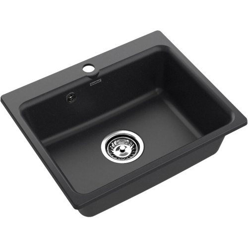 Кухонная мойка GranFest Smart 520 GF-Smart 520 мрамор, черный