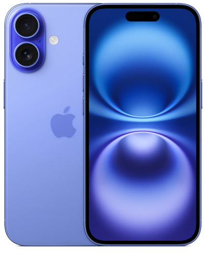Смартфон Apple Iphone 16 128Gb Esim + Sim Ультрамарин