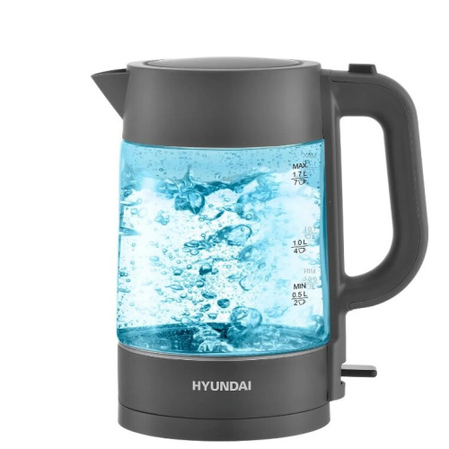 Электрочайник Hyundai HYK-G7707 графит