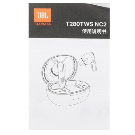 Наушники TWS JBL Т280 NC2 черный