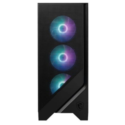 Корпус MSI Mag Forge 320R Airflow (306-7G23R27-HH9), без БП, Midi-Tower, TG, 4x120mm ARGB, 2xUSB 3.2, ATX, mITX Black