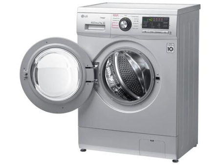 Стиральная машина LG F1296HDS4 серебристый