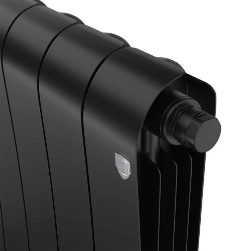 Биметаллический радиатор отопления  Royal Thermo Infinity 500 Vr80 12 Секций Noir Sable