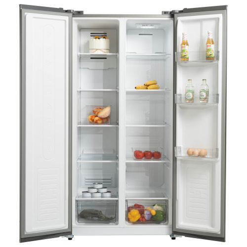 Холодильник Бирюса SBS 400 DI Темная нерж