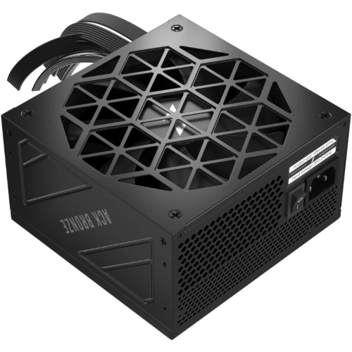 Блок питания 1STPLAYER Ack Bronze 650W Black (HA-650AA2) / ATX 3.1, APFC, 80 PLUS Bronze, Double Forward, 140mm fan, non-modular / HA-650AA2