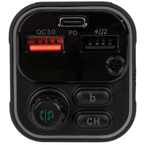 Автомобильный FM-модулятор ACV FMT-130B черный (40580)