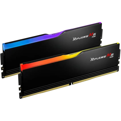 ОЗУ G.SKILL Ripjaws M5 RGB (F5-6000J3040G32GX2-RM5RK) 64GB (2x32GB) DDR5 6000MHz CL30 (30-40-40-96) 1.4V / Black