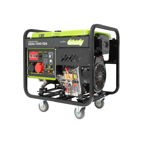 Дизельный генератор GRIZZLY GEDG-7500-3DA