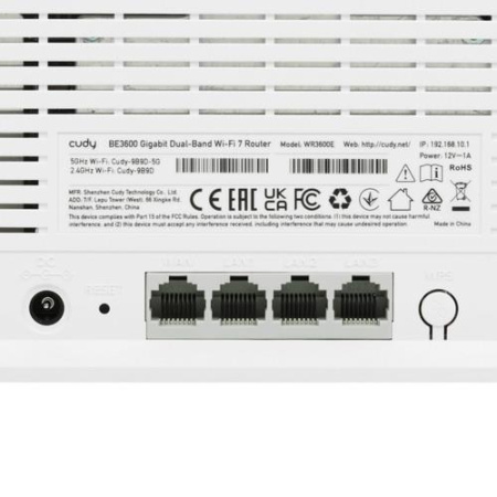Wi-Fi роутер Cudy WR3600E