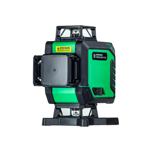 Лазерный уровень INSTRUMAX Greenliner 4-360 (IM0159) + штатив-штанга элевационный lp-300 в комплекте с треногой (3 м)