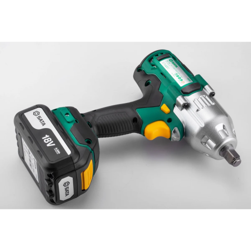 Гайковёрт Sata 51074 ударный 2АКБ+ЗУ