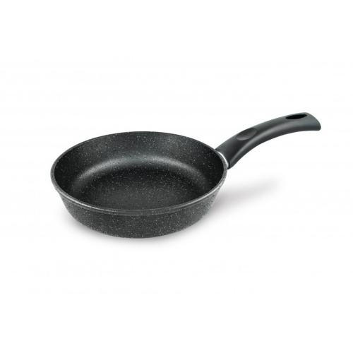 Сковорода НЕВА-МЕТАЛЛ 18120 Каменная Чёрный гранит