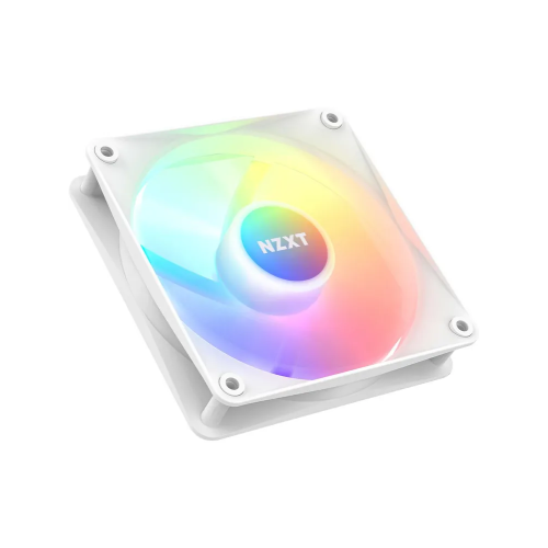 Кулер NZXT F140 RGB Core Twin Pack (RF-C14DF-W1) (140x140x25mm, 4-pin PWM, 89.48CFM, 32.5dBA, 1800RPM, White, 2pcs)