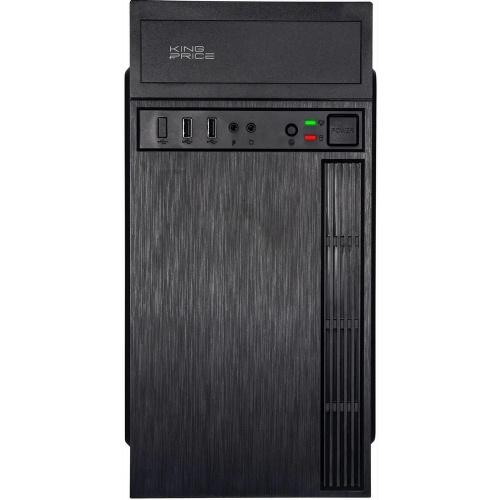 Корпус KingPrice KPCC-MN210 черный без БП mATX 1x80mm 2x120mm 2xUSB2.0 audio