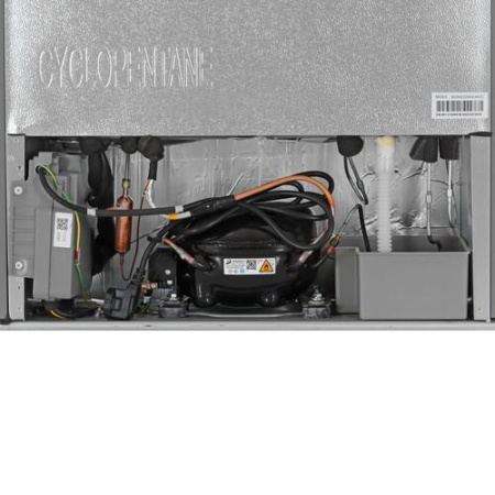 Холодильник с морозильником   Midea MDRB522MGE46OD серебристый