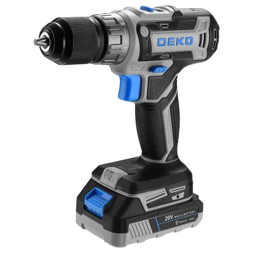 Дрель-шуруповерт Deko DKCD20V One Set 63 (083-1038)