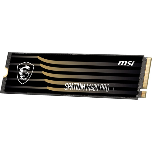 SSD MSI Spatium M480 (S78-440Q600-P83) 2Тб 3D NAND 5500 Мб/сек. 7000 Мб/сек. TBW 1400 Тб 1600000 ч.
