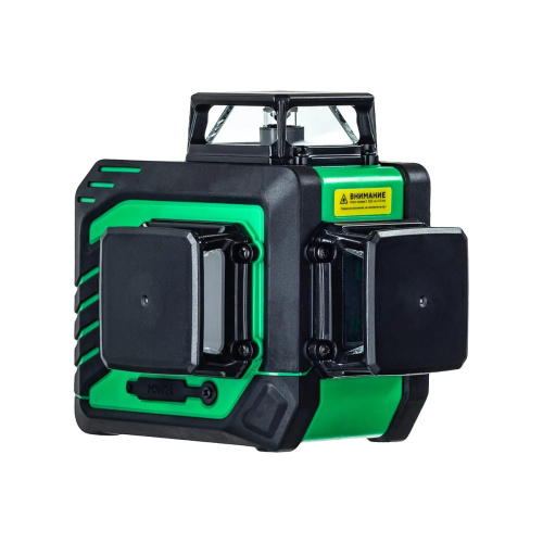 Лазерный уровень INSTRUMAX Greenliner 3-360 (IM0158) + штатив-штанга элевационный lp-300 в комплекте с треногой (3 м)