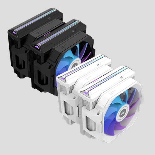 Вентилятор ALSEYE W700-W(USA) 134*148*159mm, 1000-2200RPM, 33.18-86.2CFM, 0-35.3dBA, 12V, 0.02-0.3A, Dual Ball