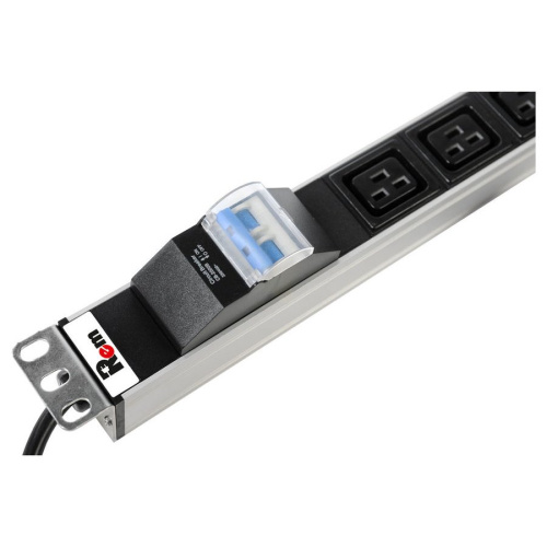 Блок распределения питания Remade R-16-6C19-A-440-3 гор.размещ. 6xC19 базовые 16A Schuko 3м