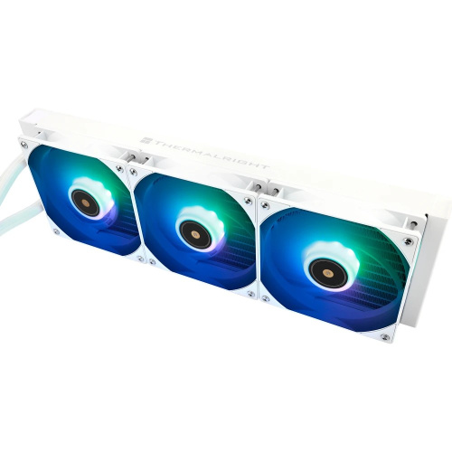 СВО Thermalright Core Vision 360 ARGB (C-Vision-360-WH-ARGB) Soc-AM5/AM4/1200/1700/1851 белый 4-pin 28.1dB Al LCD Ret