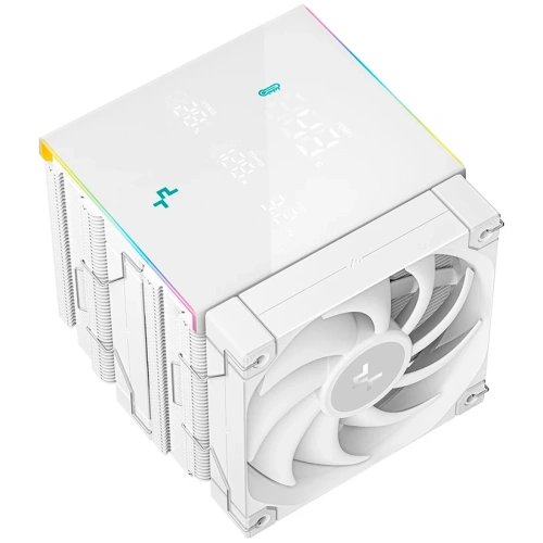 Кулер DeepCool AK620 Digital Pro Wh (R-AK620-WHAPMN-G), LCD, 4-pin, белый, Ret