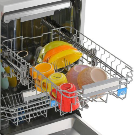 Посудомоечная машина Midea MFD45S350Si серебристый