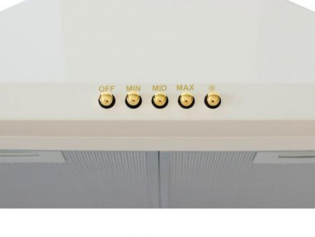 Вытяжка каминная Simfer 8561SM бежевый/золотистый