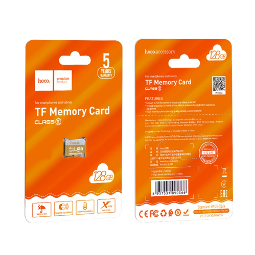 Карта памяти HOCO microSDXC 128GB Class10