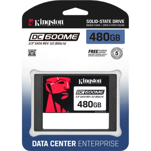 SSD Kingston DC600M (SEDC600ME/480G) SATA-III 480GB 2.5" 1 DWPD