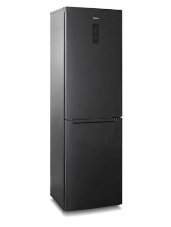 Холодильник с морозильником Бирюса B980NF черный