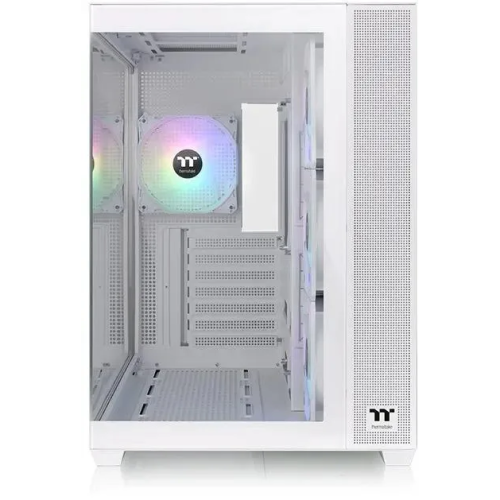 Корпус Thermaltake View 380 TG ARGB (CA-1Z2-00M6WN-00) белый без БП ATX 9x120mm 5x140mm 1x200mm 2xUSB3.0 audio bott PSU