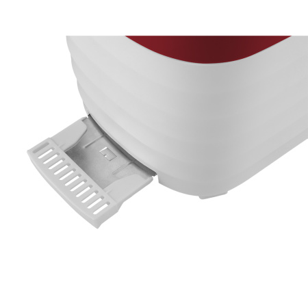 Тостер Polaris PET 0720 700Вт белый/красный