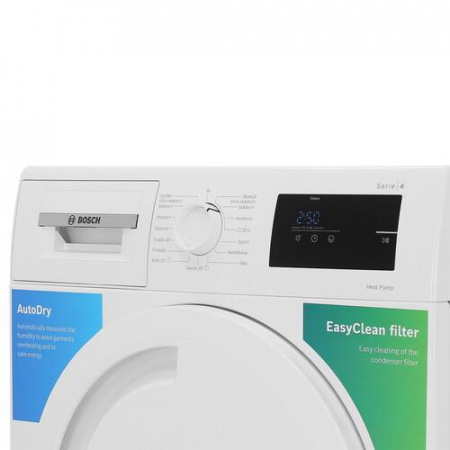 Сушильная машина Bosch WTH830L5SN белый