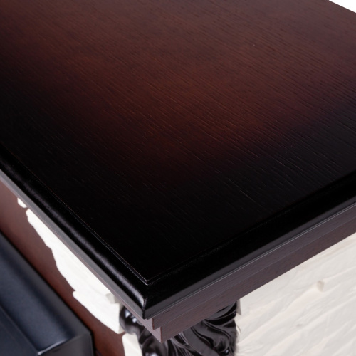 Электрокамин RealFlame Dublin Lux AO античный дуб с очагом Majestic Lux Black