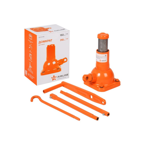 Домкрат винтовой Airline AJ-R-01S 2т