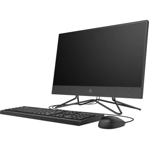 Моноблок HP 200 G4 (6D418EA/16GB) 21.5" Full HD, Intel Core i5 1235U, 16ГБ DDR4, 512ГБ SSD, с оптическим приводом, FreeDOS черный