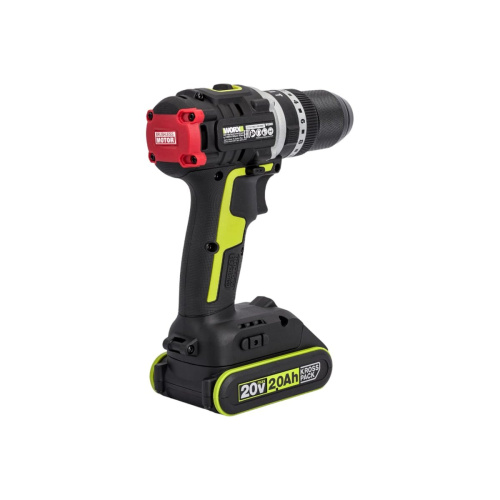 Дрель-шуруповерт WORX WU369 Professional 20В, 60Нм, 2Ач х2, ЗУ 1,2 Ач, сумка