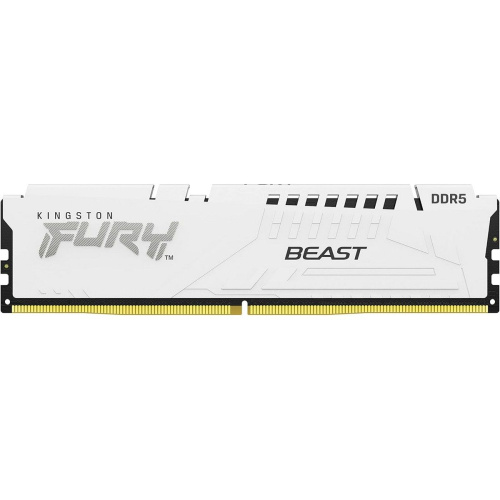 ОЗУ Kingston Fury Beast White KF560C36BWE2K2-32 32GB (2x16GB) DDR5 6000MT/s CL36 EXPO Non-ECC Unbuffered DIMM (Kit of 2)