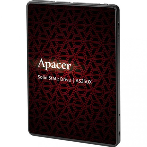 SSD Apacer Panther AS350X (AP1TBAS350XR-1) 1Tb, 2.5" SATA III, чтение: 560 МБ/с, запись: 540 МБ/с, 3D V-NAND