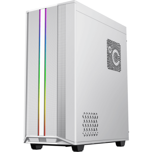 Корпус GameMax Precision COC White (T808) (ATX, Белый, 2*USB 3.0, Зак.стекло, 1*120мм+ COC, без БП)