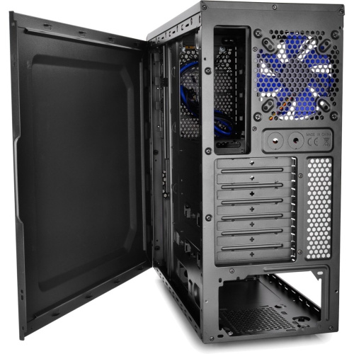 Корпус Deepcool TESSERACT BF (DP-CCATX-TSRBFBK) ATX, Black-Blue, без БП