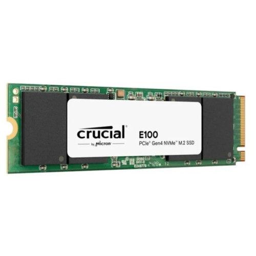 SSD Crucial E100 (CT1000E100SSD8) 1TB M.2, M.2 2280, PCI-E 4x4 (R/W - 5000/4500 MB/s)