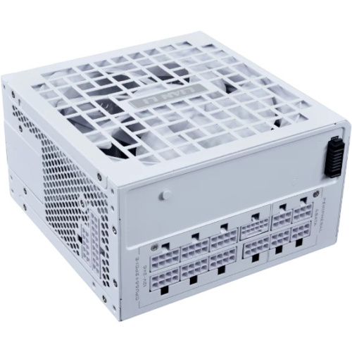 Блок питания Lian Li RS1200G (G9P.RS1200G.WH00.RU) / White / ATX 3.1, 1200W, 80 Plus Gold, PCIe 5.1, APFC, USB HUB, 135mm FDB Fan, Fully Modular