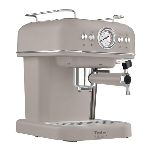 Кофеварка Tesler Ecm-245 Sand Grey