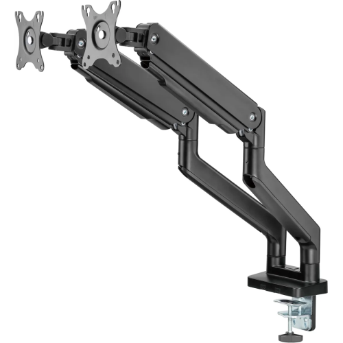 Кронштейн для мониторов Ultramounts UM 731 черный 17"-35" макс.16кг крепление к столешнице поворот и наклон