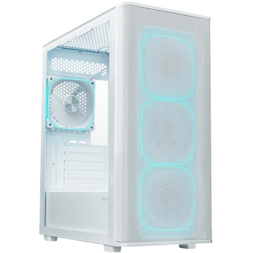 Корпус XASTRA A300M 4ARGB-C6 WH White (A300M-4FG12A-C6-WH) mATX/Mesh/ Srewless full-size TG / 4x120mm FG120 ARGB PWM fans/Argb+PWM HUB 6ports