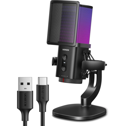 Микрофон UGREEN CM581 (65629) USB-C Desktop Microphone 20Hz-20kHz Black