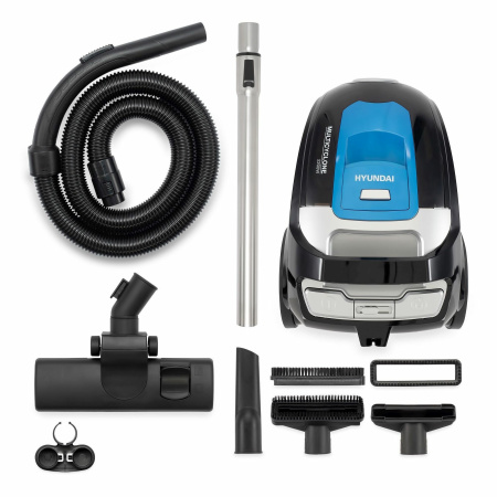 Пылесос Hyundai HYV-C2530 черный/синий