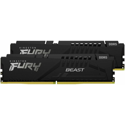 ОЗУ Kingston Fury Beast KF560C30BBEK2-64 DDR5 - 2x 32ГБ 6000МГц, DIMM, Ret